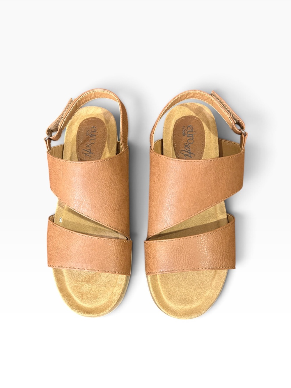 Eurosoft by Söfft Layla Tan Slingback Comfort Sandals Size 8